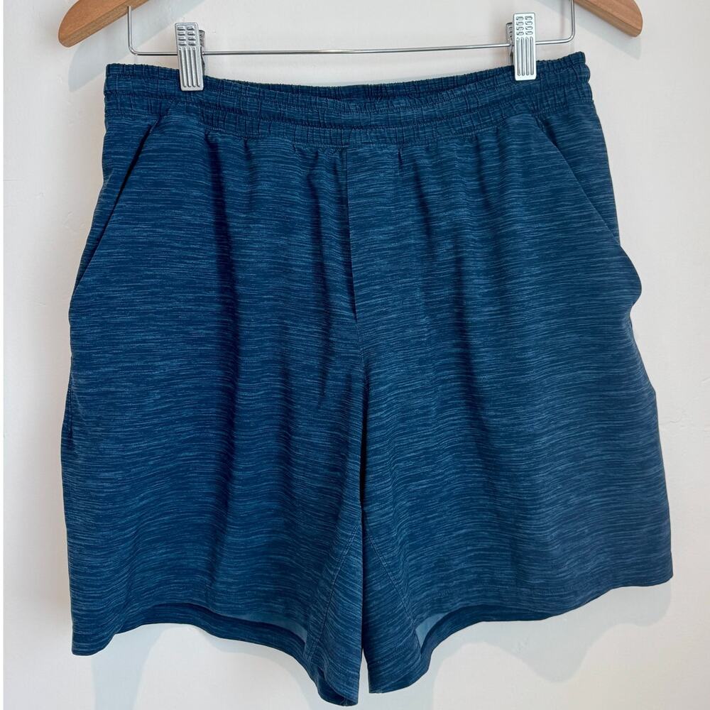 Lululemon Men’s Athletic Shorts Blue Heather Size Small (Estimated)